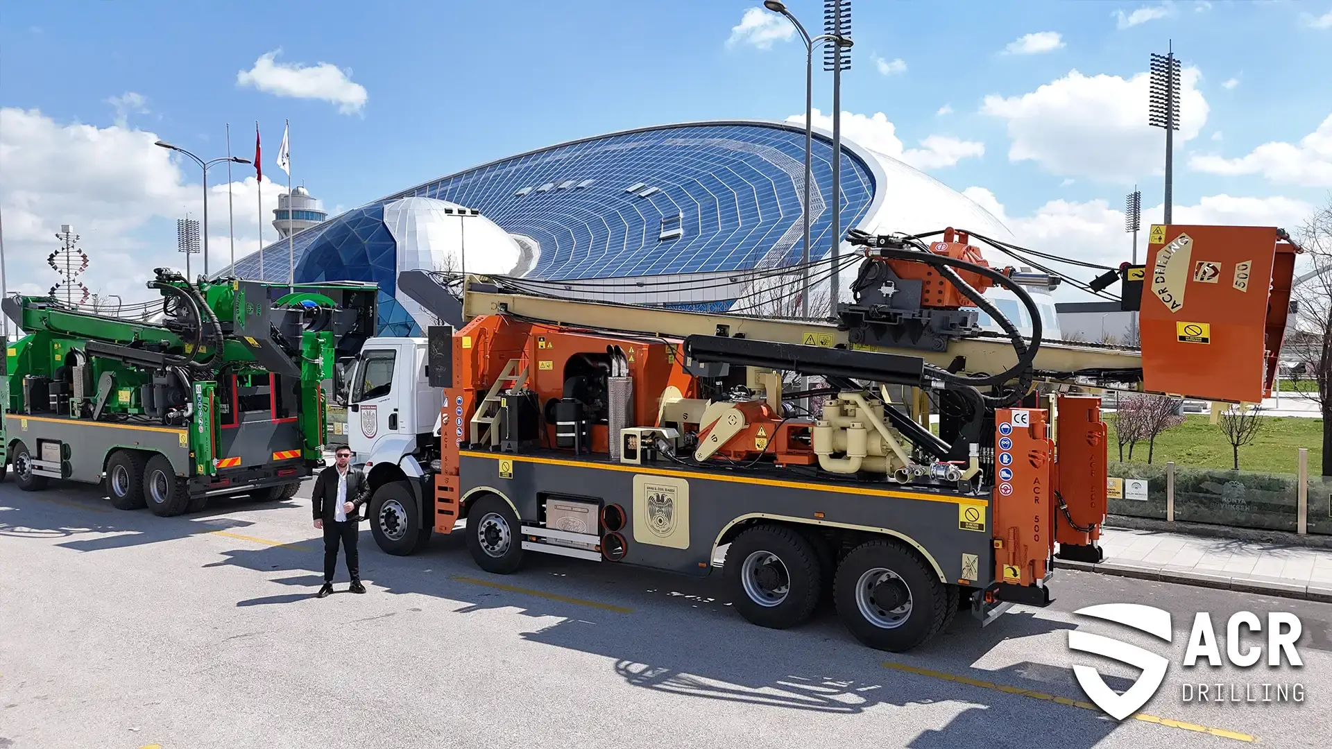 La force motrice du secteur du forage ACR Drilling : ACR H500 du seul fabricant de machines hydrauliques en Turquie